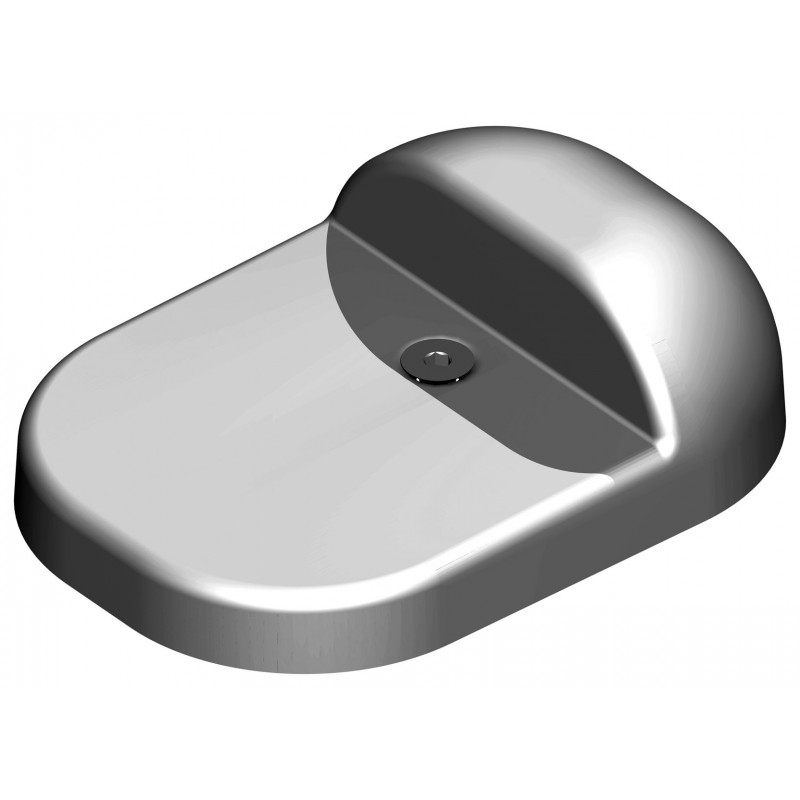 Butée 120x90 à visser - INOX