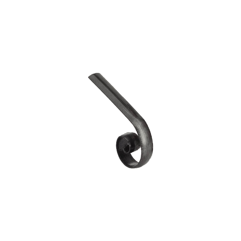 Départ avec enroulement pour demi-lune de 40x8