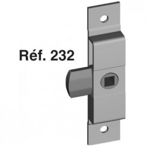batteuse zinguée pivotante 126mm x 27mm - Grand modèle