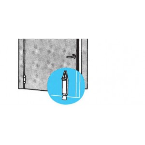 Butée à souder vernis noir H:130