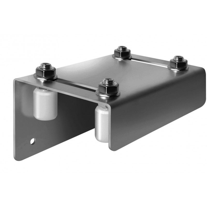 Plaque de guidage a jupe percée 4 olives Ø 30 réglage 0 70 mm