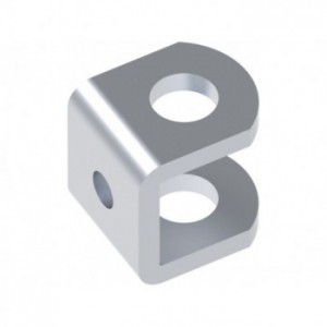 Etrier acier GALVA pour gond M22