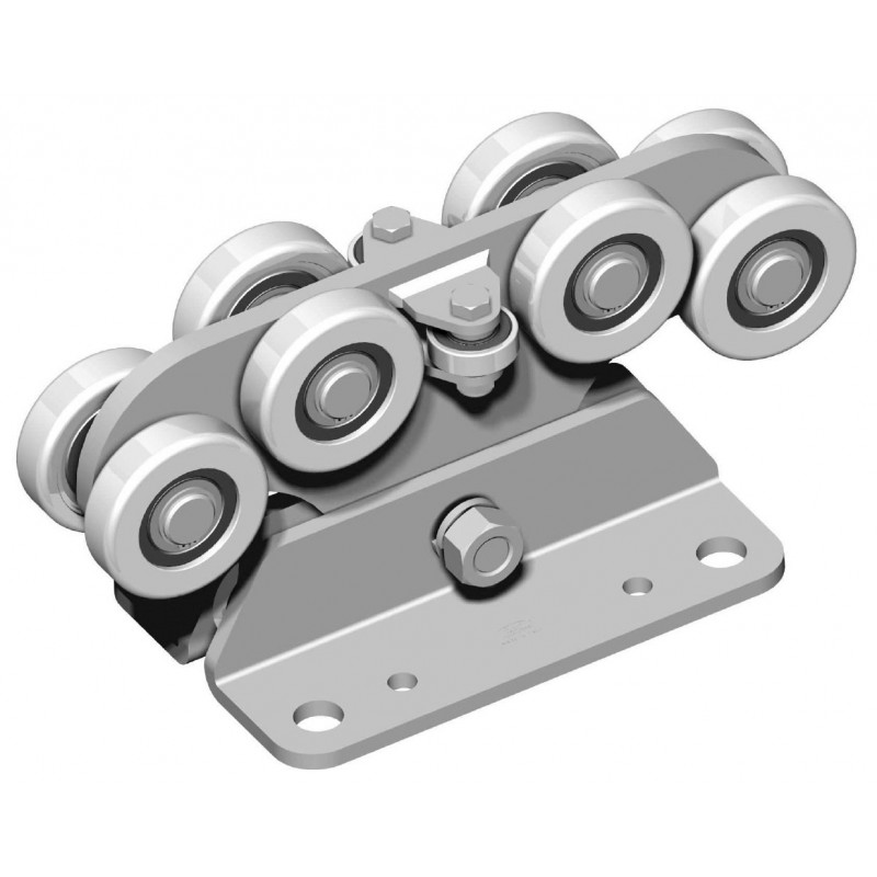 Chariot rails autoportant - réglable (pour rails série P140)