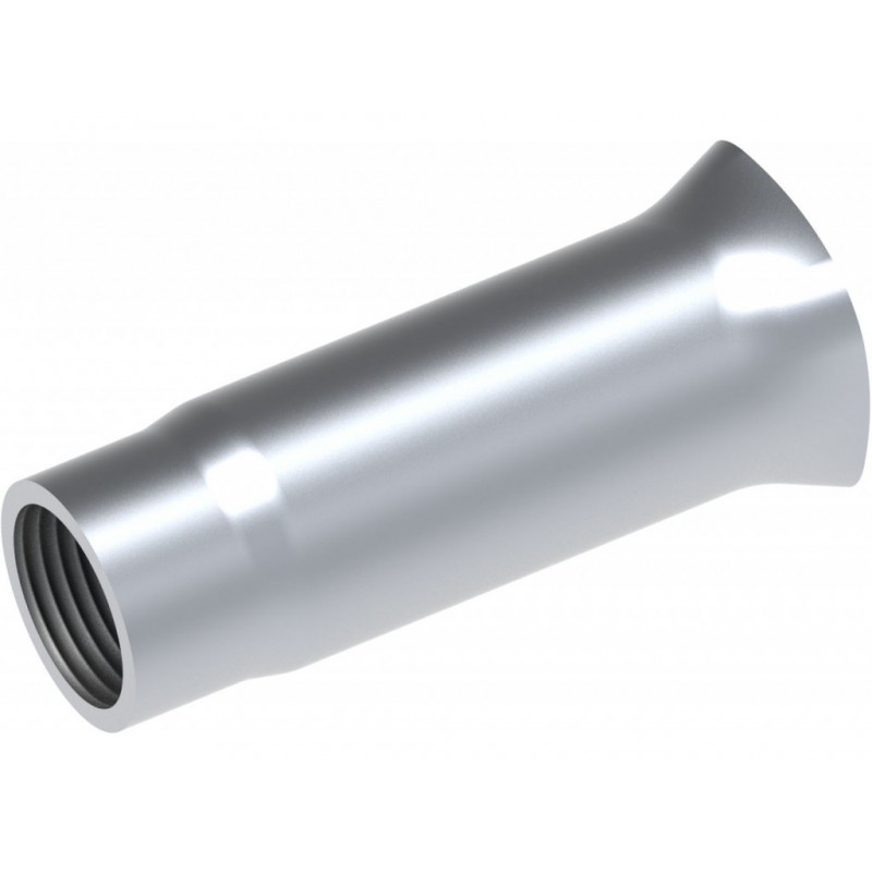 Tube à sceler galva taraudé M20 L: 95mm