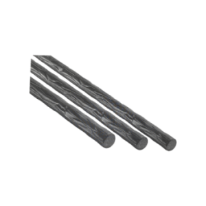 Barre ronde martelée diam 12  long :3m