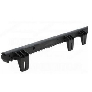 Lot de 10 crémaillères CAME   Fibre de verre   carré acier de 20x20mm - Lg 1m - Fixations basses