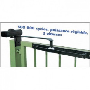 Ferme porte modèle intermédiaire pour l'extérieur (portillon 2,4x1.25m)