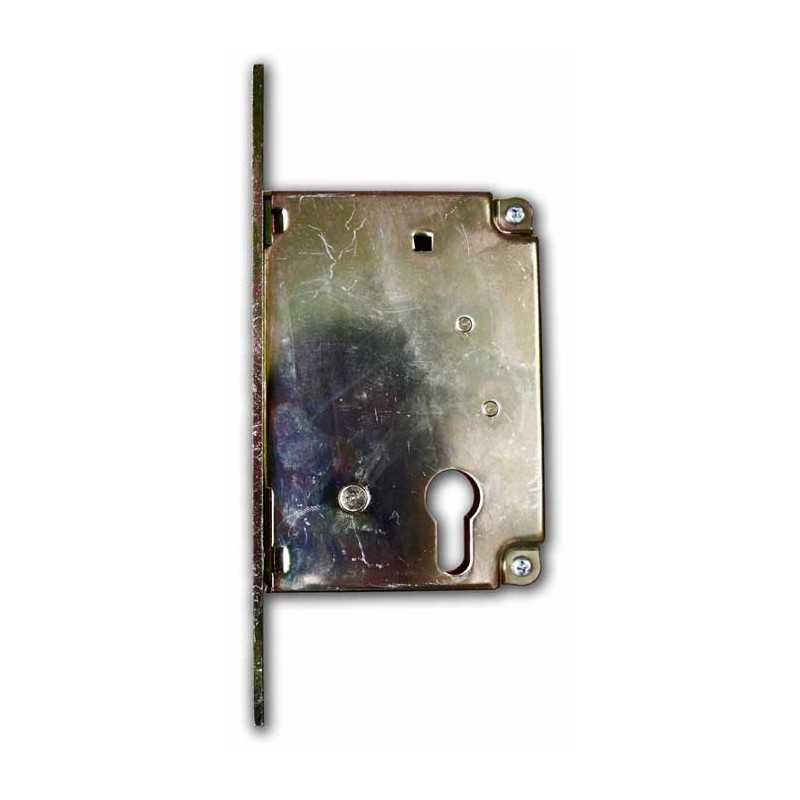 Serrure à crochet pour portail coulissant - grand modèle - vendu sans cylindre