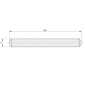 Joint d'assemblage pour rail à sceller - tige Ø11