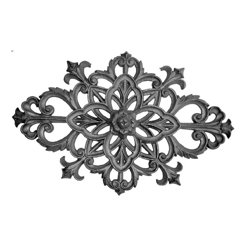 Palmette 370x240 taraudée M5