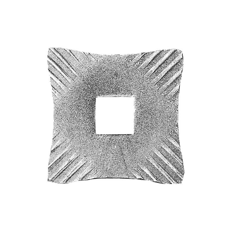 Cache scellement avec trou carré de 20 base carré de 75 (jusqu'à rupture de stock)