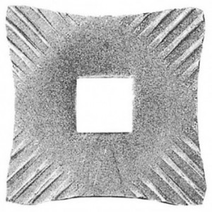 Cache scellement avec trou carré de 30 base carré de 75 (jusqu'à rupture de stock)