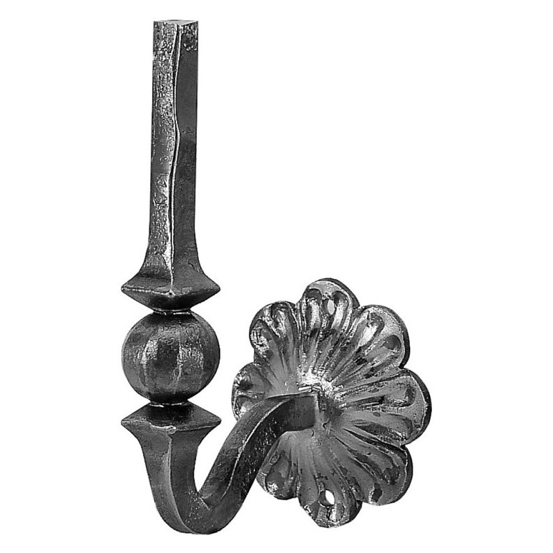 Support rampe carré de 14 -  base ø90 -  H180