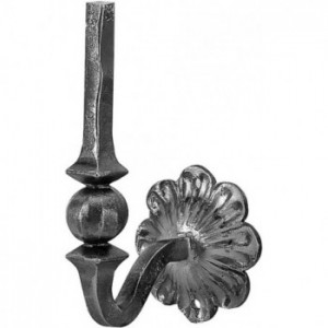 Support rampe carré de 14 -  base ø90 -  H180