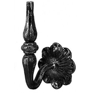 Support rampe (section ronde) ø14 - base ø90 - H180