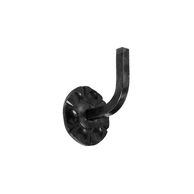 Support rampe carré de 14 -  base ø85 -  H140