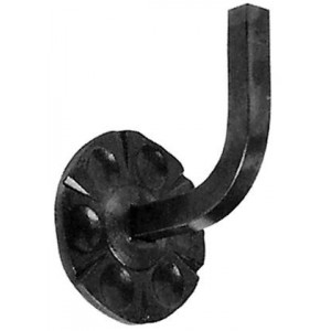 Support rampe carré de 14 -  base ø85 -  H140