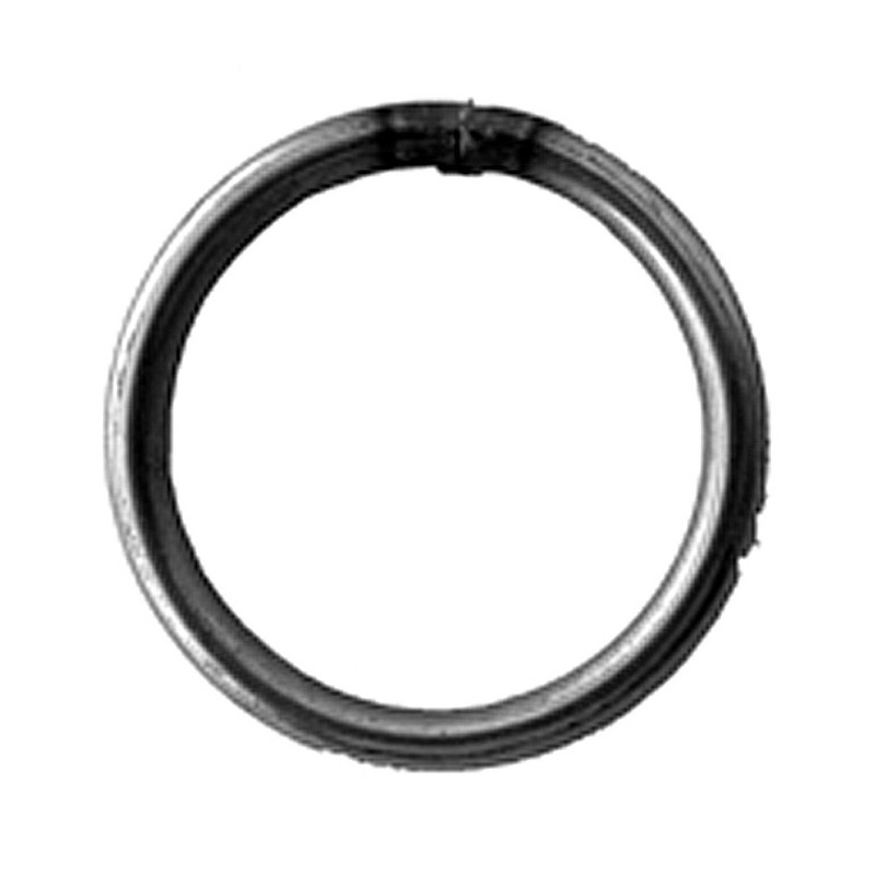 Anneaux de rideaux en acier brut - ø50mm - rond de 5mm