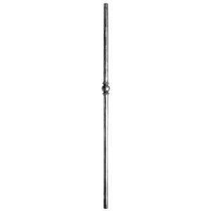 Pilastre forgé ø 28  1 boule H1200