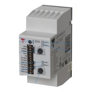 Détecteur à 2 boucles magnétiques   230V   1 sortie contact NO-NF par boucle