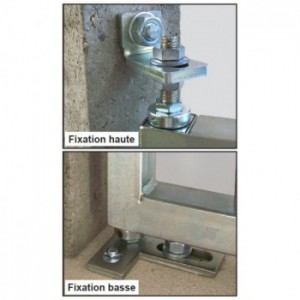 Ensemble pivots PRO à souder  tube de 50X50  MOD à visser