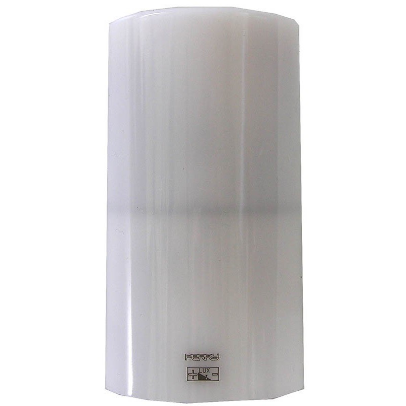 Interrupteur crépusculaire avec sonde de luminosité intégrée.