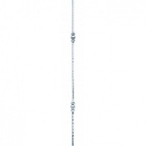 Barreau Poli Inox 304 -  carré de 12x12mm -  H1000mm