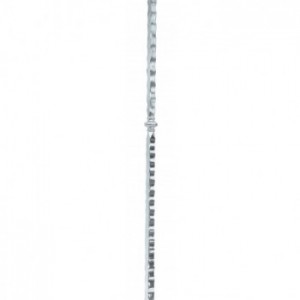 Barreau Poli Inox 304 -  carré de 25x25mm -  H1200mm