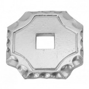 Cache scellement Inox 304 - Ø70x70mm - trou Ø12x12mm