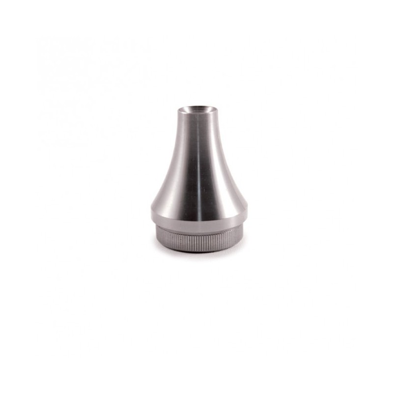 Bouchon pour tube de ø33.7,  h:30mm ,conique taraudé en bout M8