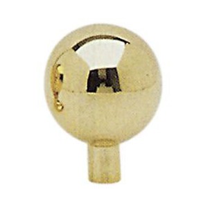 Boule laiton ø50 - H60 - taraudage M10