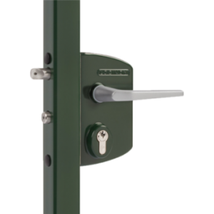 SERRURE INDUSTRIELLE - Serrure type industriel de haute qualité pour profils carrés de 40 à 60mm en 6009 avec 3006M - Paire