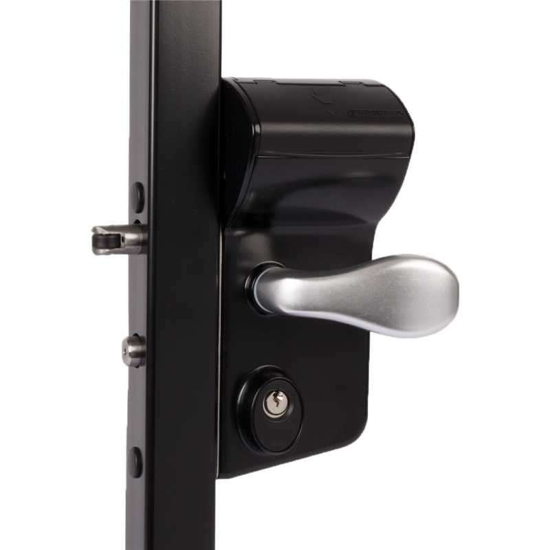 Serrure à code mécanique noire   de 40 à 60mm