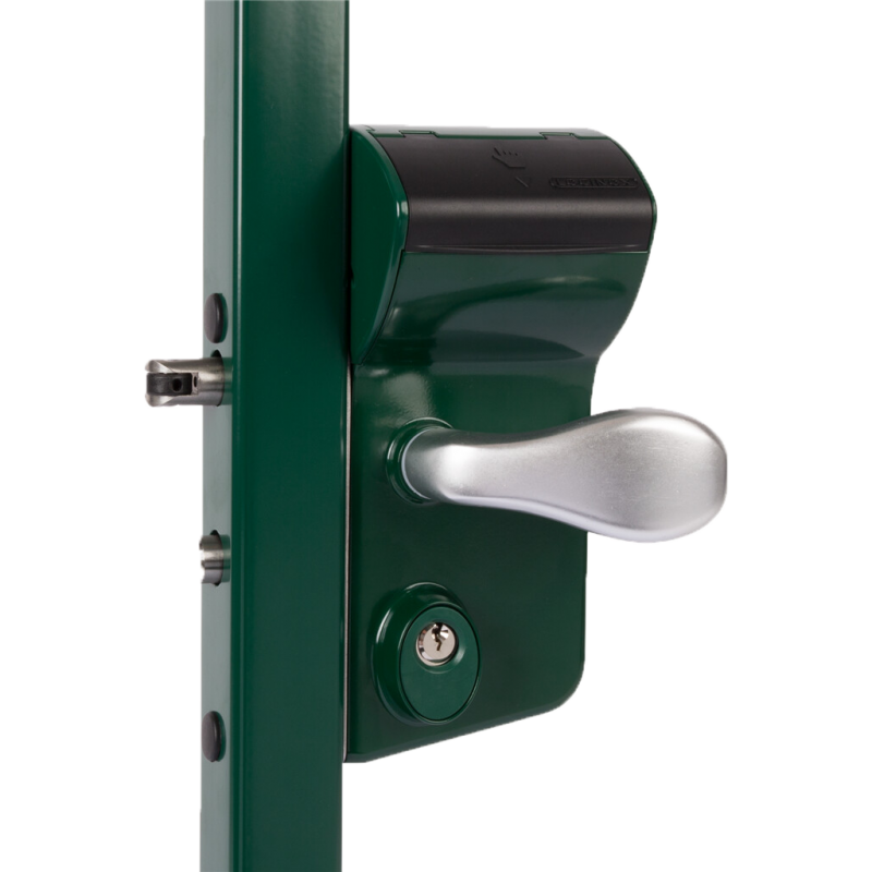 Serrure à code mécanique verte  de 60 à 80mm