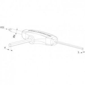 Outil de fixation pour les serrures Inoxydable