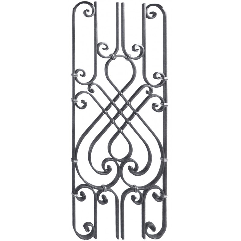 Panneau décoratif -  420x1000mm -  carré de 16x8mm