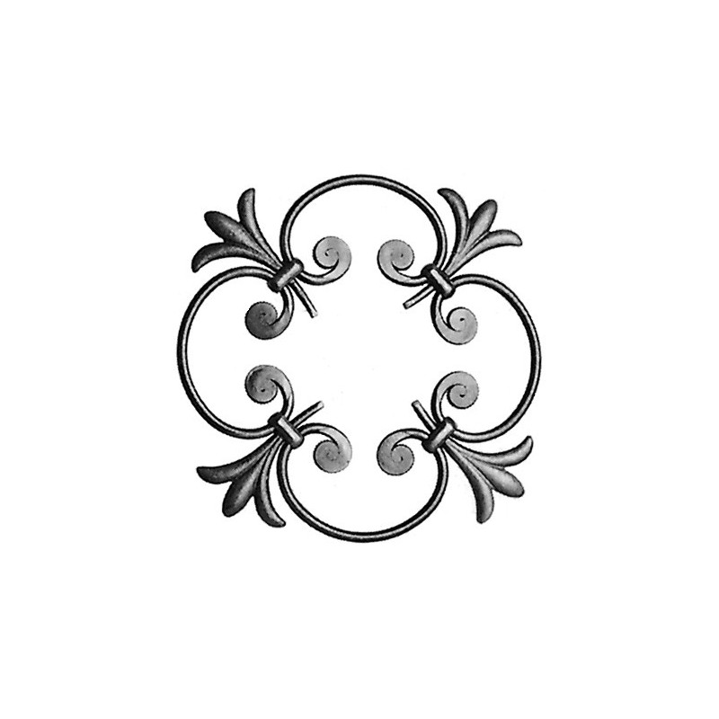 Panneau en volute ø10mm - ø340mm