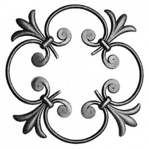 Panneau en volute ø10mm - ø340mm