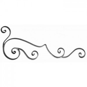 Ornement de portails 30X8 L1000 H400