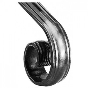 Départ de rampe compatible 50300 - 40x11mm