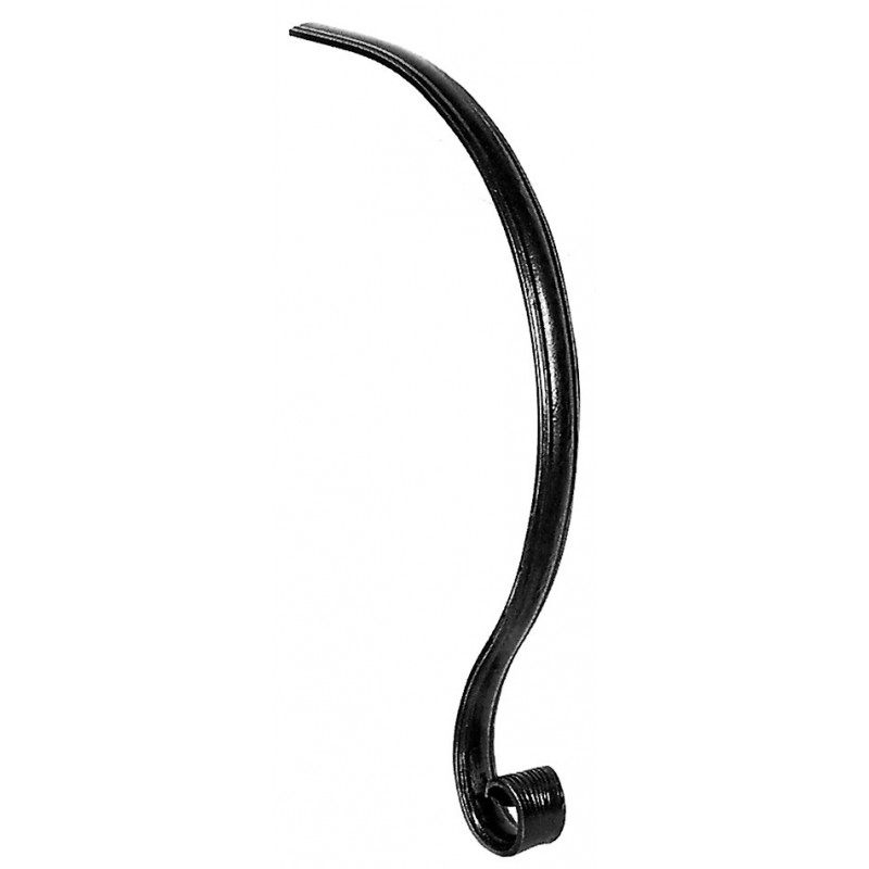 Départ de rampe compatible 50300 - 40x11mm - L280xH800