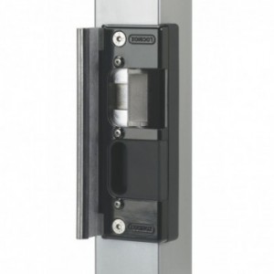 Gâche électrique à émission Locinox - réversible 12VCC+12VCA - pour tube de 50mm+