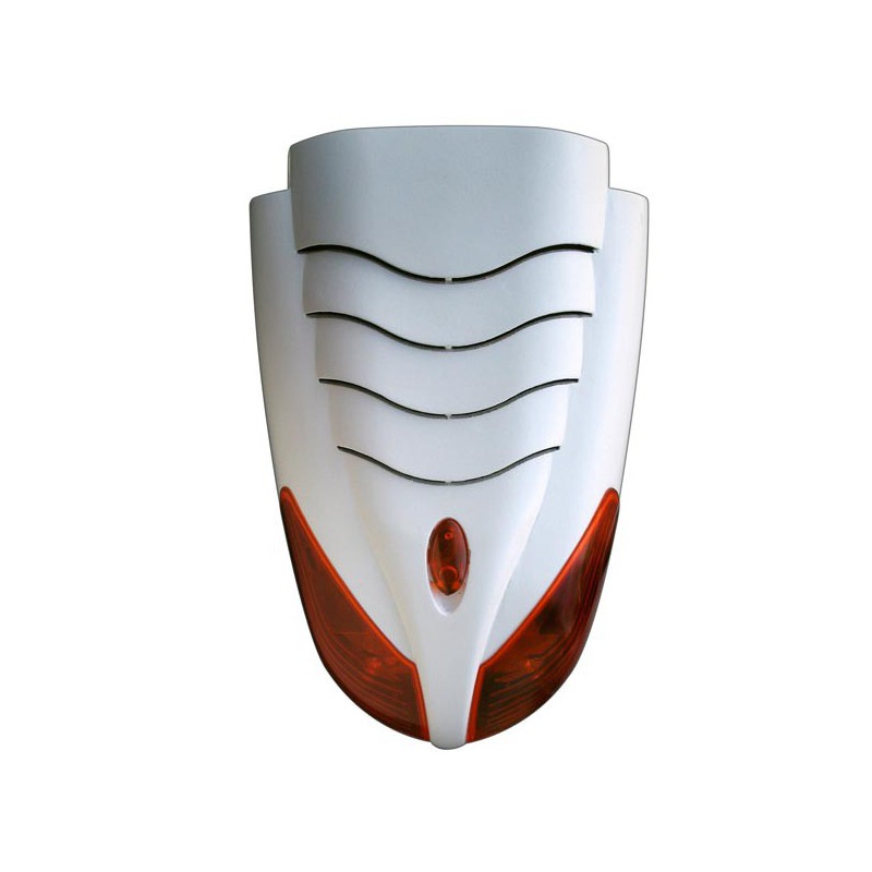 Sirène radio extérieure avec flash intégré pour centrale d'alarme filaire