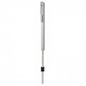 Verrou de sol intégré - gris - pour profil 40x40 50x50 60x60 60x40