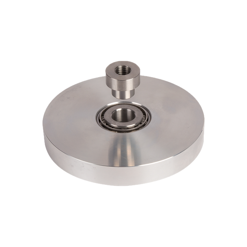 Bride inférieure sur roulement conique pour assemblage d'un tourniquet