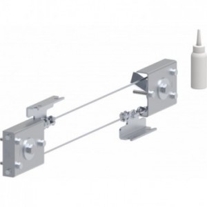 Ensemble de transmission à cable  pour portail 15,4 M max