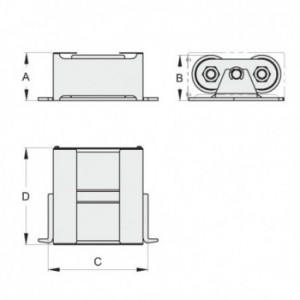 Chariot au Sol  autoportant Série GARDIAN mod 100