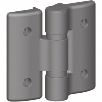 Paumelle à visser de 140mm sur roulements pour système portail pliant