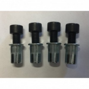 Paumelle à visser de 140mm sur roulements pour système portail pliant