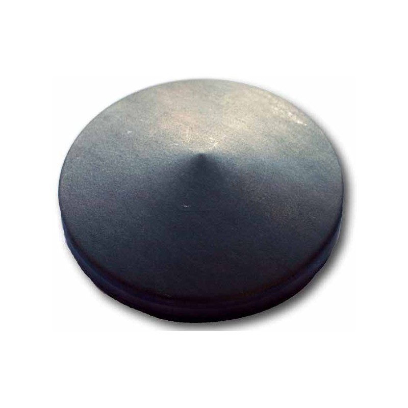 Chapeaux ronds avec bords galvanisés